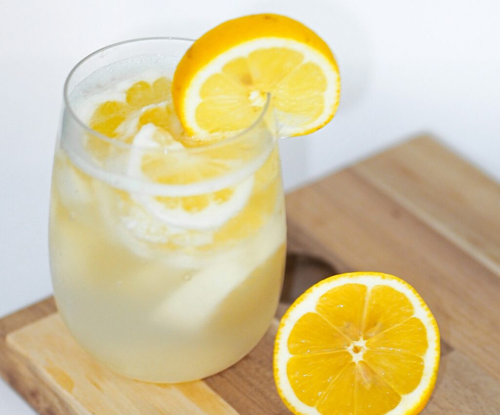 lemon water